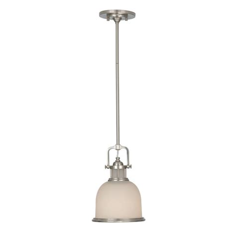 Feiss Parker Place Retro Mini Ceiling Pendant Light In Brushed Steel