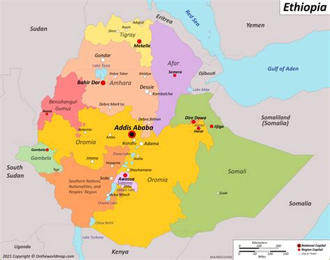 Ethiopia Map