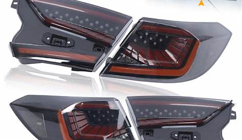 LED Tail Lights Assembly for Honda Accord 2018 2019 2020 Rear Lamps