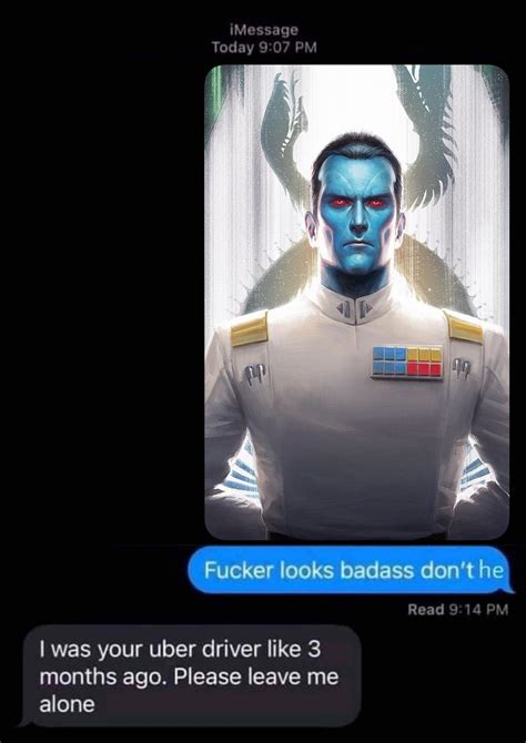 Theres No Bad Time To Bring Up Admiral Thrawn Rprequelmemes