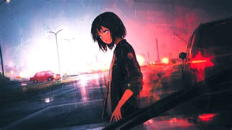 61 Anime Girl Rain Wallpaper Engine Zflas