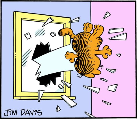 Garfield Thrown Out Of A Window Yeet Garf 3 29 1981 Rmemerestoration