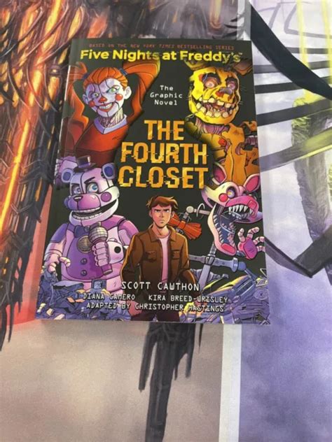 Five Nights At Freddys Series The Fourth Closet Graphic Novel Cawthon