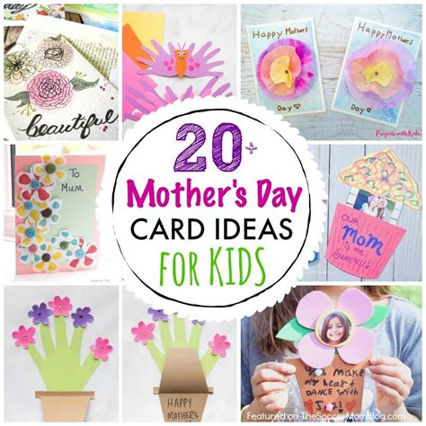 Find thoughtful gifts for kids such as personalized kids backpacks, melissa & doug let's play house personalized mop & broom set, usa coloring tablecloth, 3d pen set. 24 Homemade Mothers Day Cards for Kids to Make - The Soccer Mom Blog