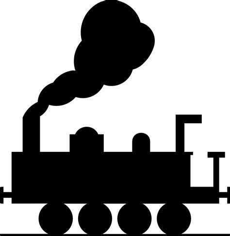 Train Rail Transport Steam Locomotive Clip Art Steam Train Cliparts