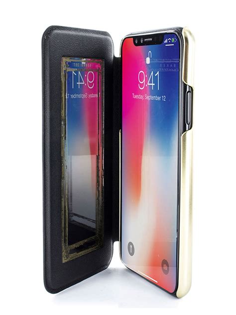 Ted Baker Nalibise Mirror Folio Case For Iphone X Xs Chelsea Blac
