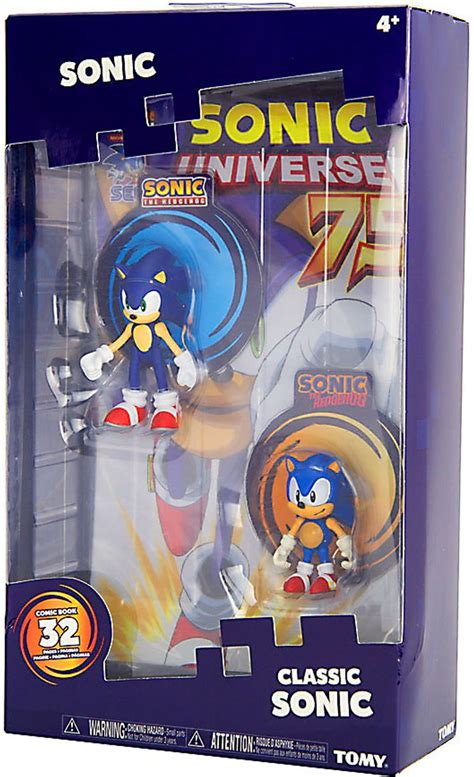 Sonic The Hedgehog Sonic Boom Classic Sonic 3 Action Figure 2 Pack
