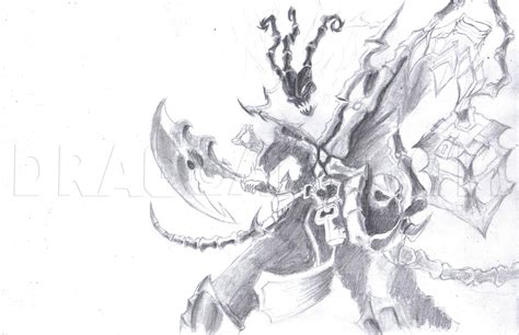 How To Draw Thresh From League Of Legends Coloring Page Trace Drawing