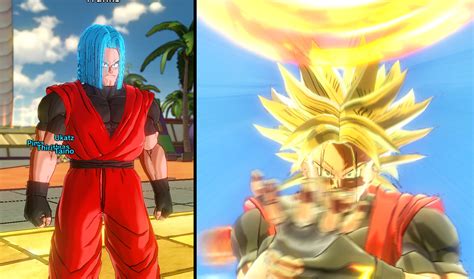 Trunks Long Hair For Male Cac With Ssj Xenoverse Mods