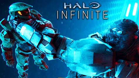 Halo Infinite Master Chief Fights Atriox 4k 60fps Youtube