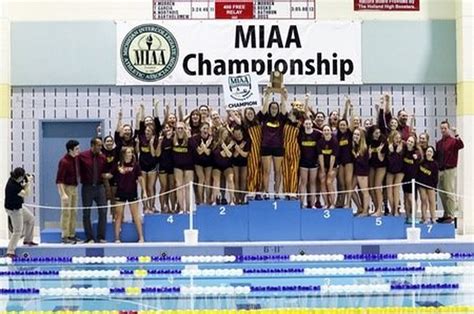 Calvin Womens Swimming Wins 13th Straight Miaa Title