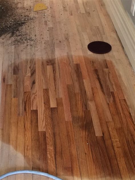 Duraseal stain on red oak wood flooring. 100+ Year Old Red Oak Stain HELP!