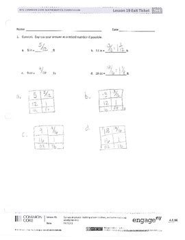 6 7 of 7 8 = b. Nys Common Core Mathematics Curriculum Answers Grade 4
