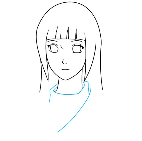 Hinata Drawing Step By Step Young Reatunat