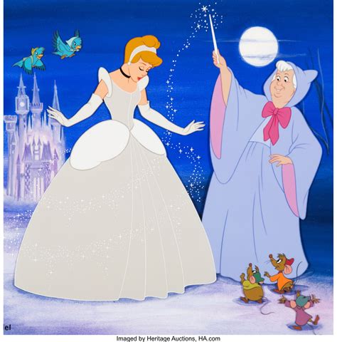 Cinderella Color Model Cel For Limited Edition Walt Disney C Lot