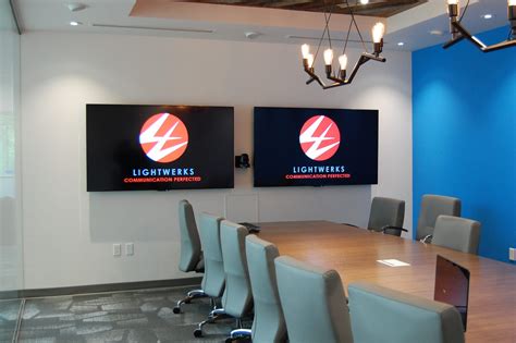 Conference Room Design And Av Display Panels Mics Control Systems