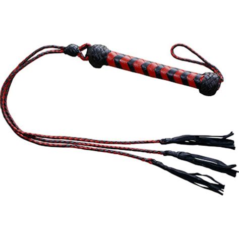 Hmb 501a Leather Flogger Bdsm 3 O Cat Whips Gothic Spanking Bullwhips Bondage Hmb Leathers