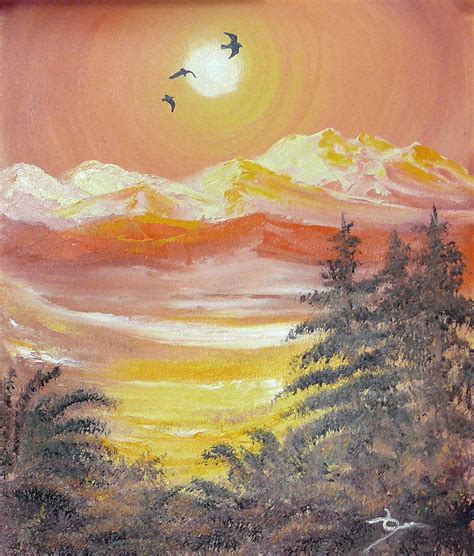 Raven Flying 3 Painting By Dee Carpenter Fine Art America
