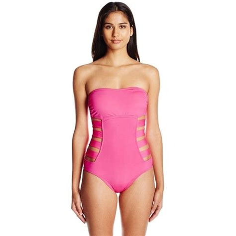 kenneth cole reaction women s ruffle licious banded one piece swimsuit kenneth cole reaction