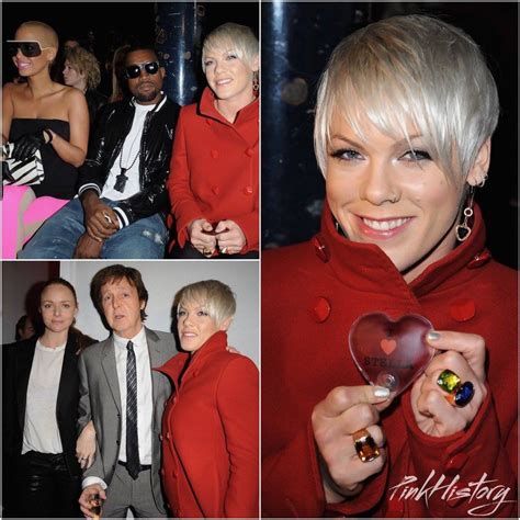 On This Day In Pinkhistory 9th March 2009 Pink Attended Stella