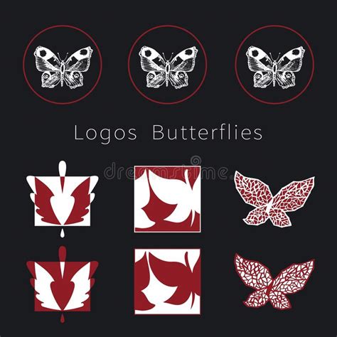 Butterfly Logos Stock Illustrations 1341 Butterfly Logos Stock