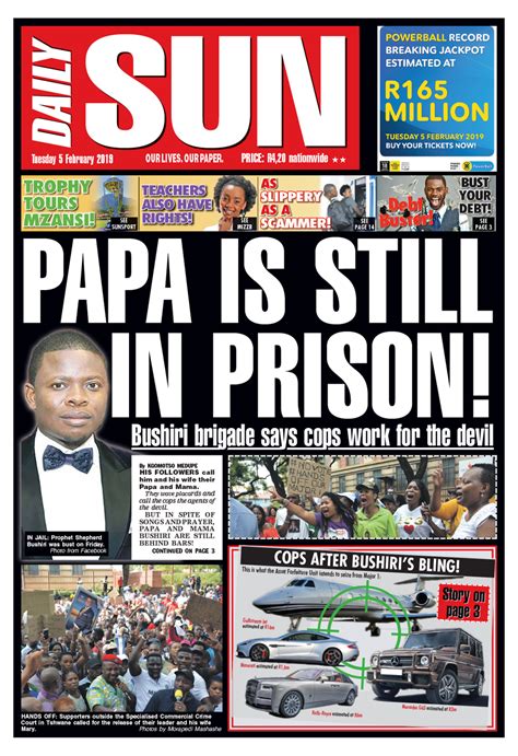 The sun, london, united kingdom. Today's Front Page!