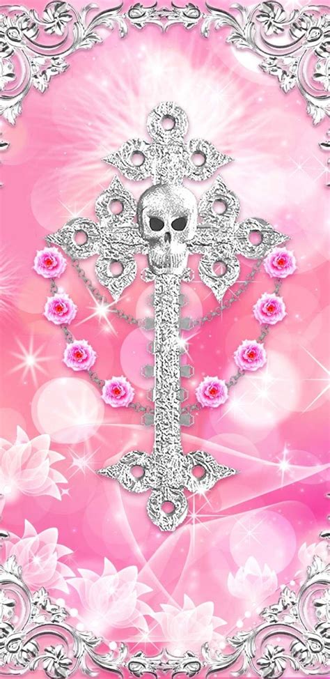 Pin By Kelly Adams On Skulls Pink Skull Wallpaper Sugar