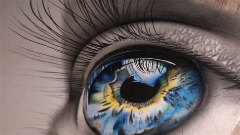 Realistic Eye Drawing Timelapse Realisticeye By Metdaan Realistic