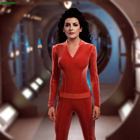 Marina Sirtis Deanna Troi By Gazomg On Deviantart Star Trek 2009