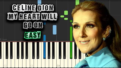 Céline Dion My Heart Will Go On Titanic Theme Easy Piano