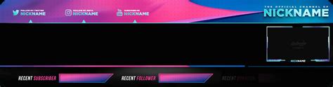 Live Stream Banner Template