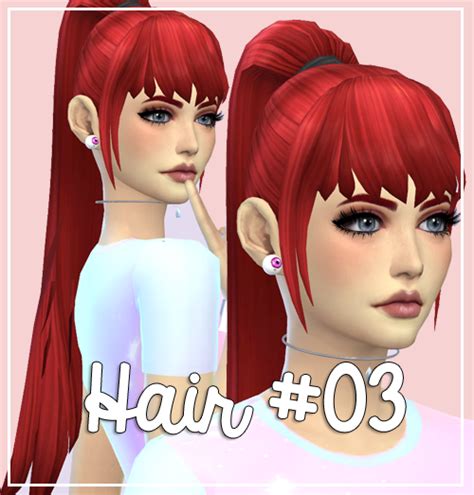 Hair By Crazycupcake Sims 4 Sims 4 Cc Sims