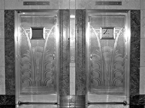 Ambassador Elevators | Art deco elevator doors in the Ambass… | Flickr