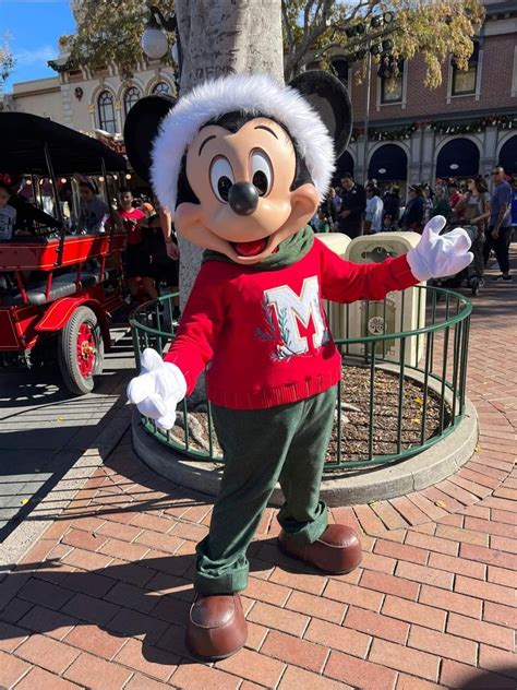 Mickey Friends Appear In New Holiday Outfits At Disneyland For 2022