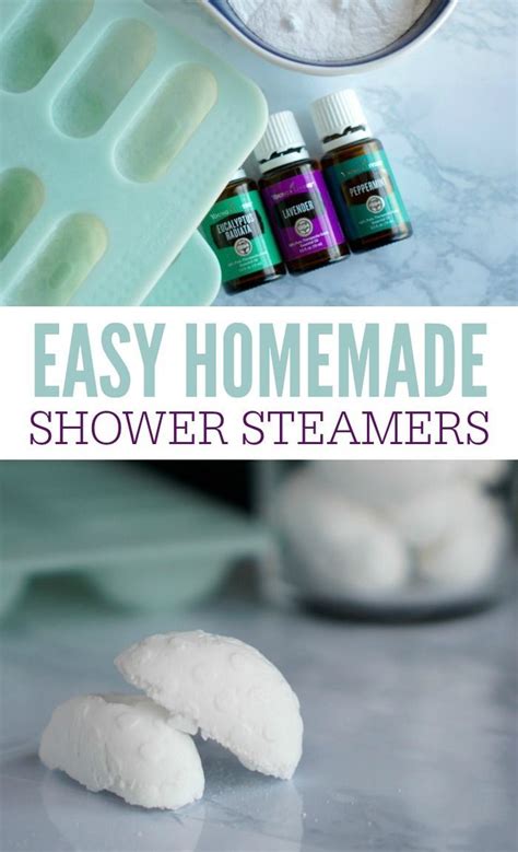 Easy DIY Homemade Shower Melts With Essential Oils Homemade Shower