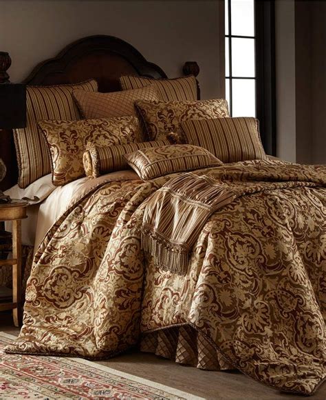 Austin Horn Classics Botticelli Brown 3 Piece Luxury Comforter Set