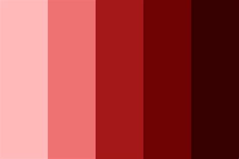 Red Rose Wine Color Palette