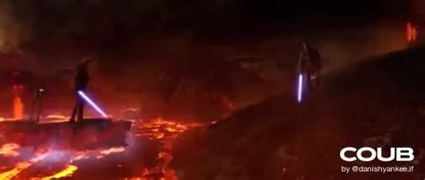 Obi-Wan has the high ground but it's dubbed by Japanese Google