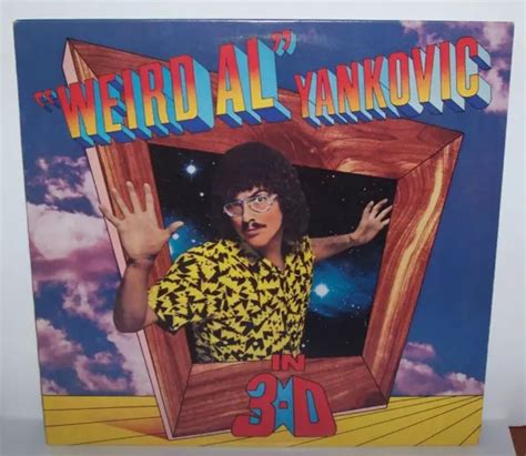 Weird Al Yankovic In 3d Vinyl 1984 Eat It I Lost On Jeopardy Rock N