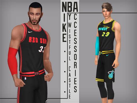 The Sims Resource Nike Nba Male Accessories
