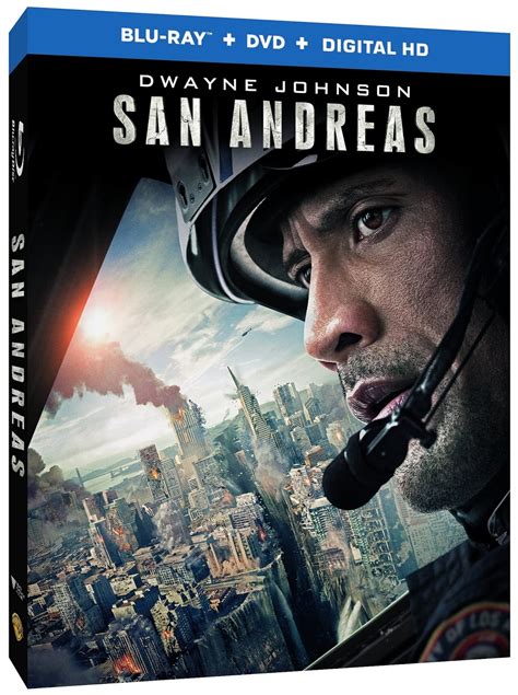 Blu Ray Movie Review San Andreas Starring Dwayne Johnson Hollywood