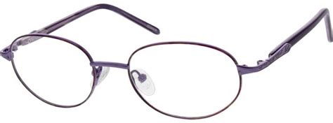 Purple Oval Glasses 653017 Zenni Optical Eyeglasses Oval Glasses Glasses Oval Eyeglasses