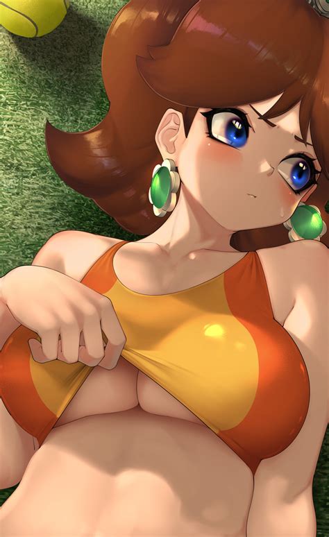 Kashu Hizake Princess Daisy Mario Series Mario Tennis Nintendo