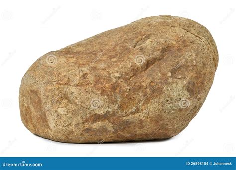 Brown Stone Stock Photo Image Of White Rough Brown 26598104