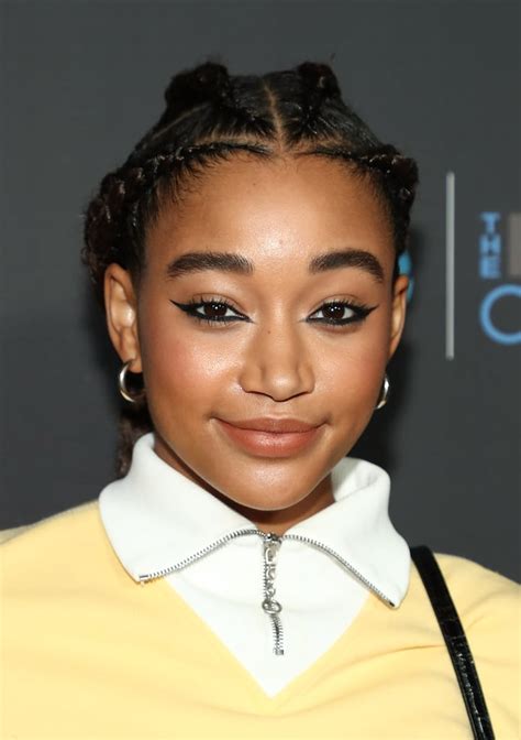 Amandla Stenberg With Ghana Braids Amandla Stenberg S Best Hair Looks Popsugar Beauty Uk