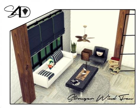 3t4 Conversion Of Strong Wind Fan At Daer0n Sims 4 Designs Sims 4