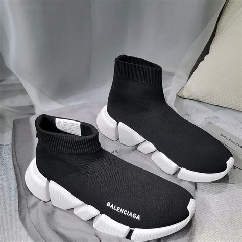 Cheap 2020 Balenciaga Speed Sock Stretch Knit Sneakers Unisex # 231910,$79 [FB231910] - Designer 