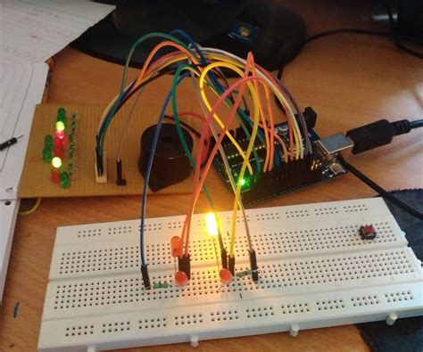 Arduino Traffic Light System 3 Steps Instructables