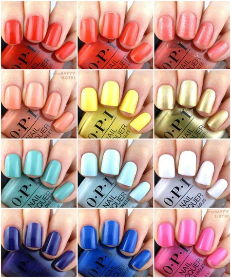 Opi Spring 2020 Mexico City Collection Review And Swatches Opi