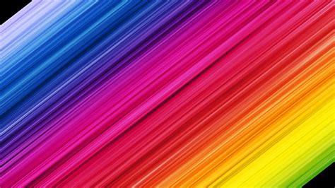 Download Wallpaper 1920x1080 Stripes Colorful Rainbow